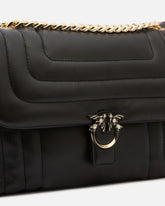 Bolso bandolera mediano Love Bag Puff de napa acolchada con hebilla tipo joya PINKO Galleria - | Pinko