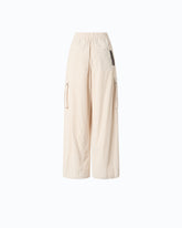 Pantaloni palazzo con zip e tasche cargo - | Pinko