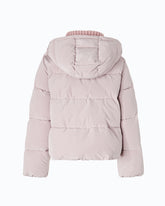 Flared pea coat in water-repellent technical canvas - | Pinko