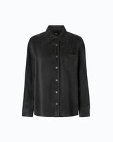 Camisa de sarga aterciopelada - | Pinko