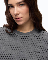 Jersey de felpa con strass - | Pinko