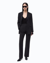 Pantalon à pli marqué - Noir | Pinko