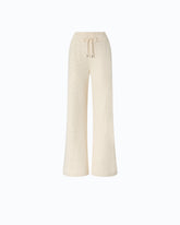 Pantalones de felpa con pedrería - Beige | Pinko