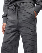 Pantalones de felpa con pedrería - | Pinko