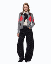 Pantalon barrel clouté - | Pinko