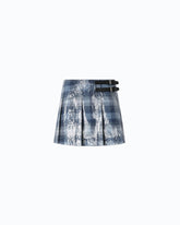 Minigonna con motivo check e paillettes - | Pinko