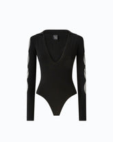 Pull body avec détails transparents - | Pinko