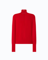 Rollkragenpullover aus Wolle und Kaschmir - Rot | Pinko