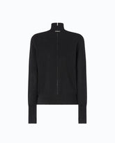 Wool and cashmere turtleneck sweater - Black | Pinko