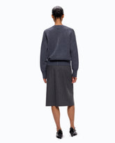 Wool and cashmere cardigan - Dark Grey | Pinko