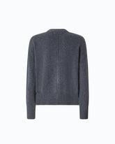 Wool and cashmere cardigan - Dark Grey | Pinko