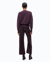 Wool and cashmere cardigan - Purple | Pinko
