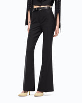 Pantalon tailleur en crêpe de laine - | Pinko