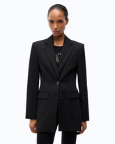 Giacca slim con spalle imbottite - Nero | Pinko