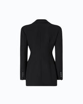 Giacca slim con spalle imbottite - Nero | Pinko