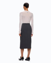 Jupe crayon en maille Roma - | Pinko