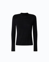 Pullover aus Merinowolle mit abnehmbaren Trägern - Schwarz | Pinko