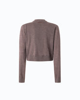 Pull sans manches avec cardigan intégré - Gris | Pinko
