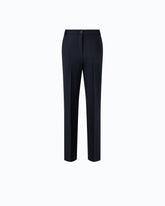 Zigarettenhose aus stretchigem Wollmix - | Pinko