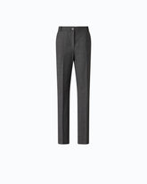 Pantaloni a sigaretta in misto lana stretch - | Pinko