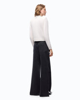 Cardigan with jewel collar - White | Pinko