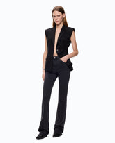 Jeans flared in denim stretch - | Pinko