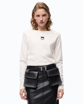 Jersey con logotipo Love Birds - Beige | Pinko