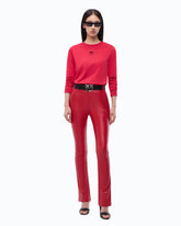 Maglia con logo Love Birds - Rosso | Pinko