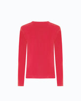 Maglia con logo Love Birds - Rosso | Pinko