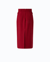 Pencil skirt with belt - | Pinko