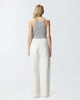 Tanktop mit Anhänger-Schnalle - Grau | Pinko