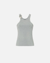 Vest top with pendant buckle - | Pinko