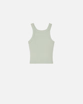 Camiseta sin mangas «cropped» con logotipo PINKO - | Pinko
