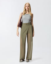 Ριμπ τοπ με κεντημένα διακοσμητικά - | Pinko