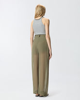 Ribbed top with bejewelled embellishment - | Pinko