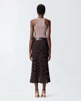 Canotta a costine con logo PINKO - | Pinko