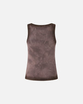 Canotta effetto spray con ricamo PINKO - Marrone | Pinko