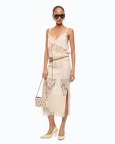 Top lencero con encaje - | Pinko