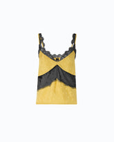 Top lingerie con pizzo - | Pinko
