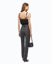 Slip-Top mit Spitze - | Pinko
