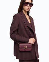 Schultertasche Baby Love Bag One Slouchy aus New-Biker-Leder - | Pinko