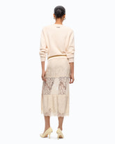 Jersey de lana y cachemira con maxirrombos - | Pinko