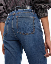 Dżinsy slim cropped - | Pinko
