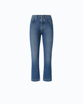 Dżinsy slim cropped - | Pinko