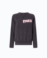 Sudadera estampado cisnes «Quiet Is The New Punk» - | Pinko