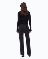 Pantalon à pli marqué - Noir | Pinko