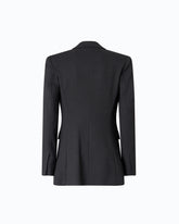 Giacca doppiopetto slim fit - Grigio Scuro | Pinko