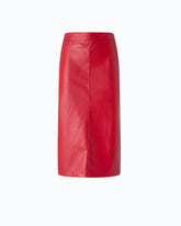 Falda lápiz efecto napa - | Pinko