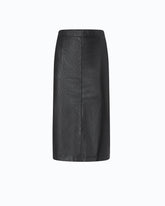 Jupe crayon façon cuir nappa - | Pinko