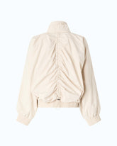 Giacca blouson oversize con coulisse - | Pinko